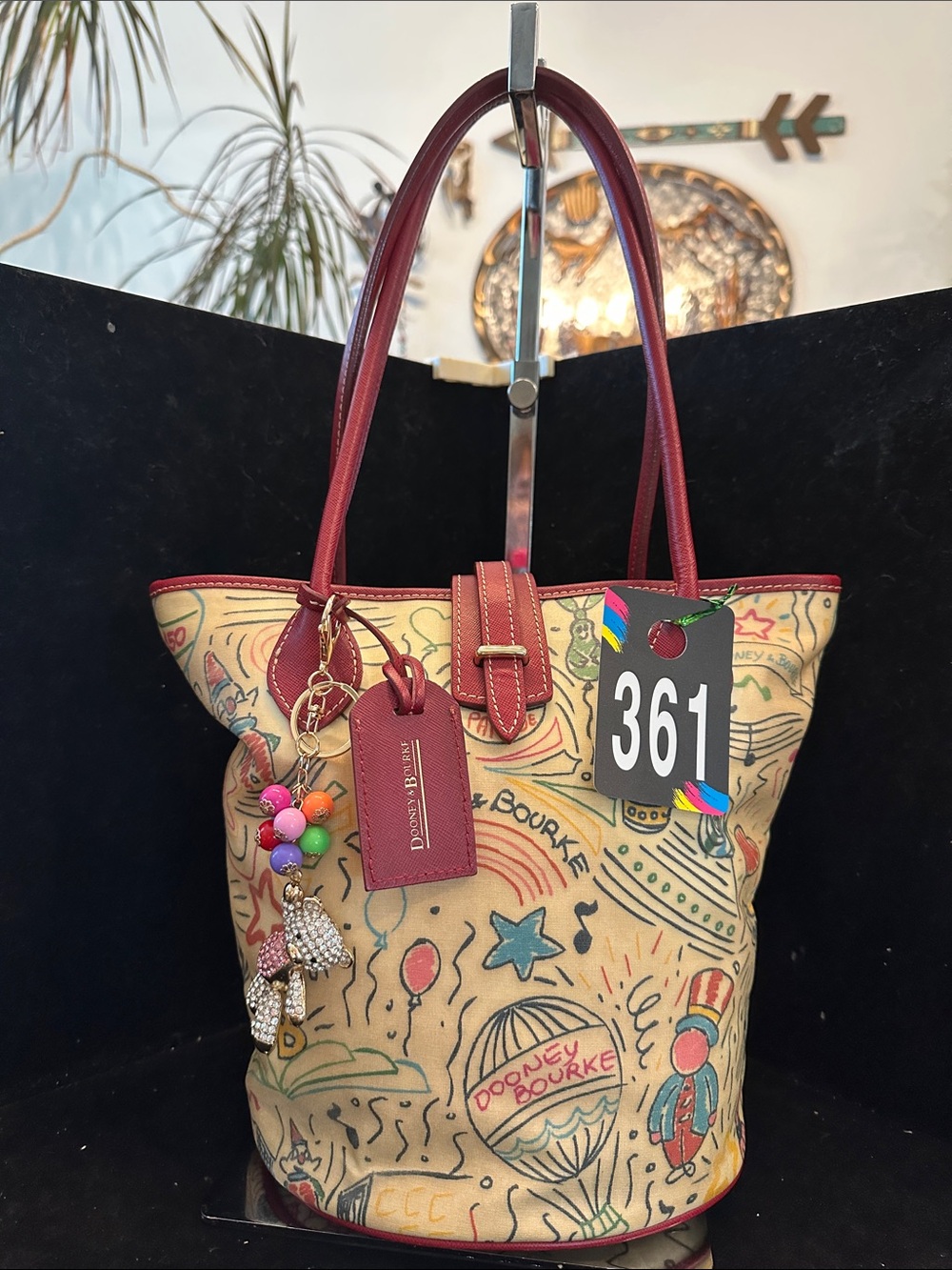 Dooney & Bourke #361 Limited Edition Macy’s Thanksgiving Day Parade Bucket Bag